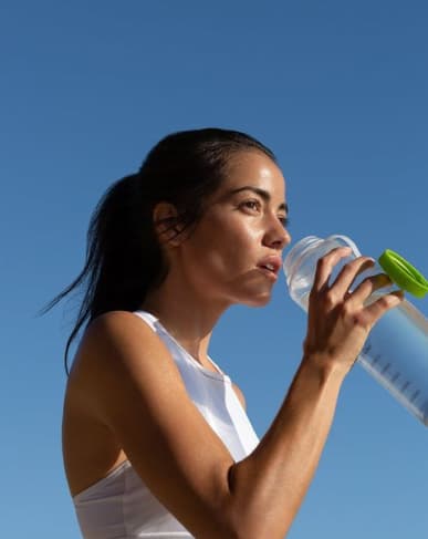 Woman Drinking Water