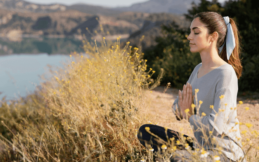 young-woman-meditating-nature