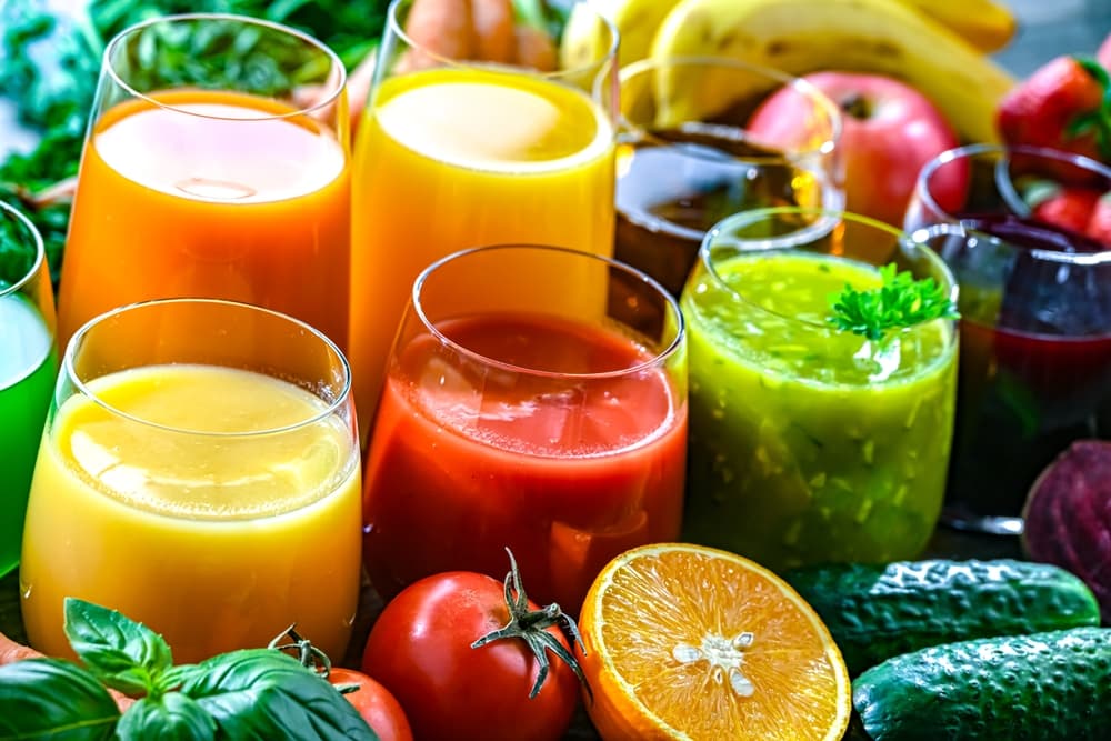 Healthy fruit juice